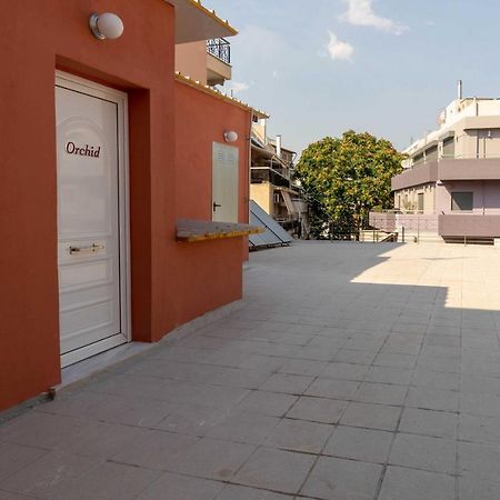 Ferienwohnung Orchid Athens Over Rooftop Studio Exterior foto